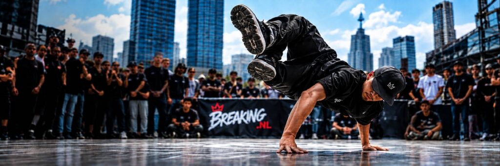 Breaking breakdance
